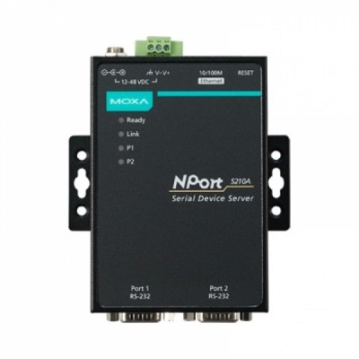 [Nport 5210A-T] 2-Port RS-232 Serial Device Servers